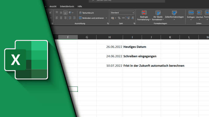 Excel Datum automatisch Excel Datum automatisch