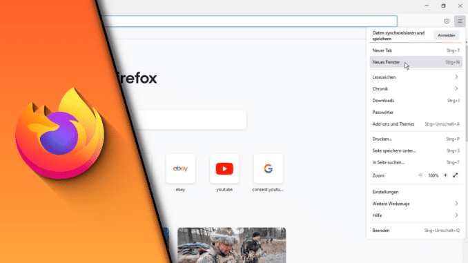 Firefox privater Modus deaktivieren