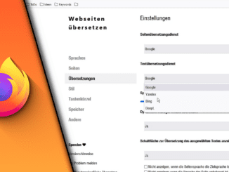 Seite übersetzen Firefox