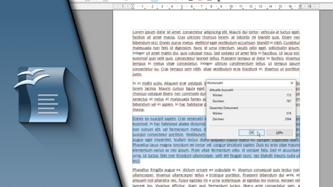 Wörter zählen Open Office