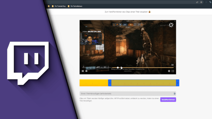 Twitch zurückspulen