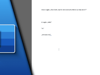 Word Anführungszeichen unten