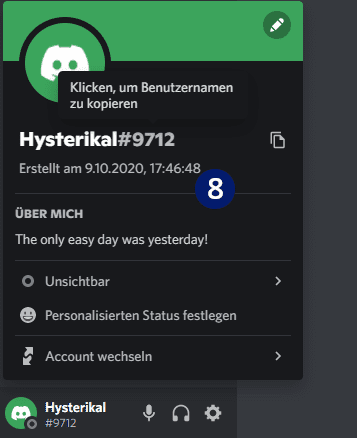 Discord Account Alter