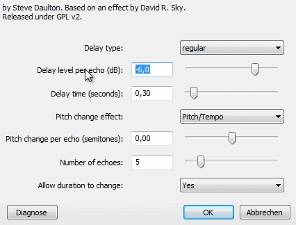 Geisterstimmen Audacity