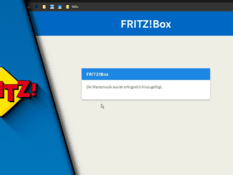 FritzBox Wartemusik