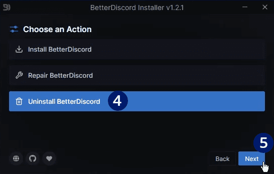 BetterDiscord deinstallieren