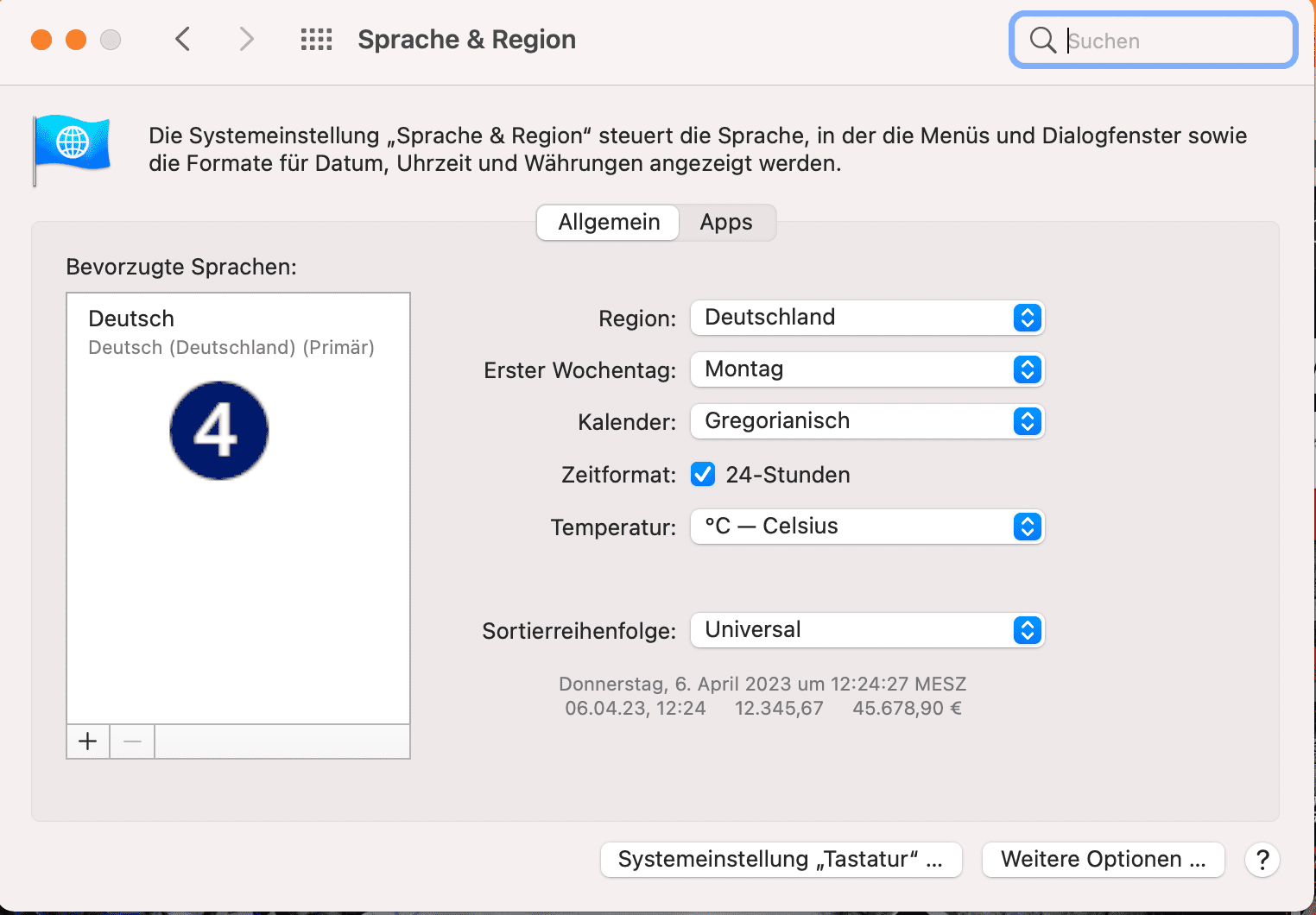 Mac Word Sprache ändern