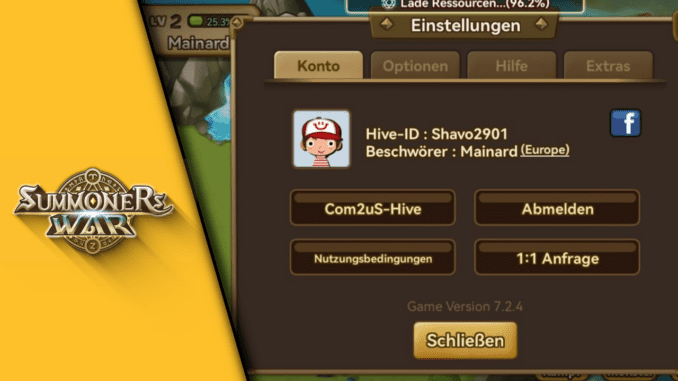 Summoners War Bild ändern