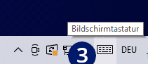 Bildschirmtastatur Windows 10