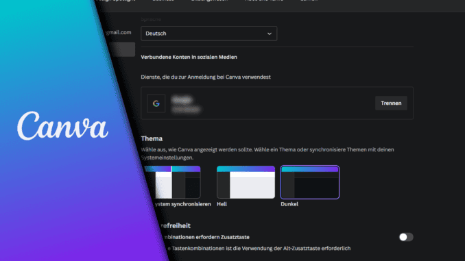 Canva Dark Mode