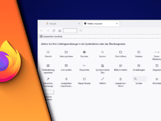 Firefox Home Button anzeigen